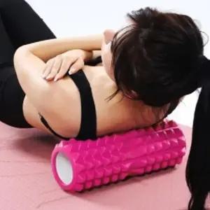L49 바디라인 지압마사지 폼롤러 33cm 스트레칭 마사