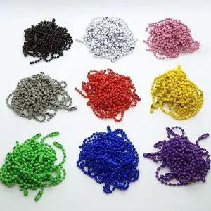 볼체인 칼라 군번줄 만들기 키링 DIY 소품 공예 20p (WFKBR3G)