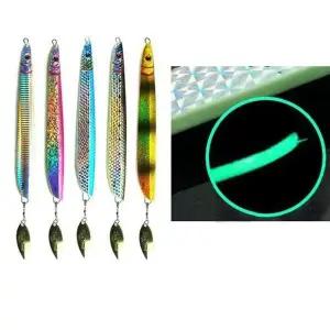 고품질 에기 바다 낚시 400g 메탈 웜 피싱 지그 에기 루어 keyword19 400g (WFKBMRW)