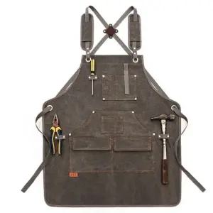 공방앞치마 공예용앞치마 목공 카페 공방 목공작업앞치마 X자어깨끈 (WFKC0CT)