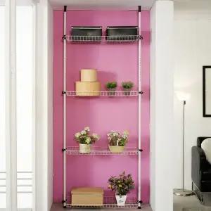 [하프클럽/]논슬립선반 4단 랙 앵글선반 경량랙