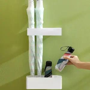 [하프클럽/]우산 보관용 부착식 수납함 모던 스타일 정리함 거치대