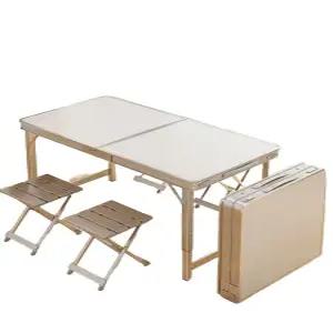 접이식 피크닉테이블 철제 테라스 테이블 와인 베란다