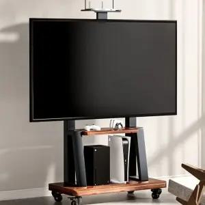 이동형 티비 거치대 거실 받침대 브라켓 tv스탠드 110인치