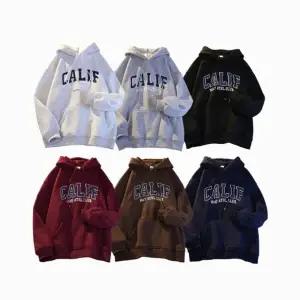 [신속] 인기템 남녀공용 알파벳 레터링 겨울 기모 후드 3컬러 커플티 단체티