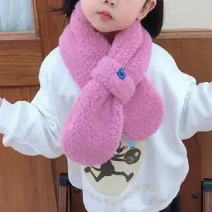 단색 아동 머플러 양털 겨울 방한 목도리 겨울 용품 패션 목도리 용 양털