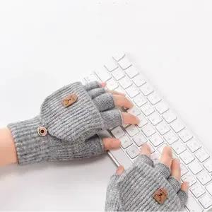 니트 스마트폰 터치 손가락장갑 방한 겨울장갑