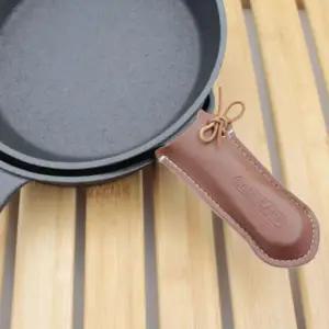 [하프클럽/]코펠 가죽 손잡이 팬 커버 이룸 캠핑용품 식기 아트박스