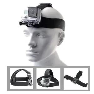 [하프클럽/]액션캠 헤드밴드 스포츠 고정용 헤드웨어 미끄럼 방지 카메라