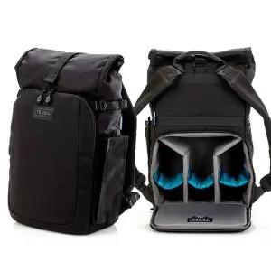 [하프클럽/]Fulton 14L 카메라 백팩 V2 가방 Black 사진작가