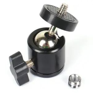 [하프클럽/]개인방송 카메라 핸드폰 미니 볼헤드 삼각대볼헤드