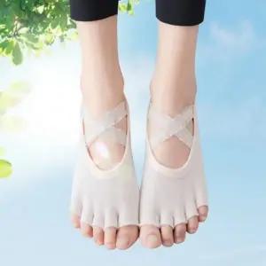 오픈 미끄럼 토삭스 방지 필라테스  발가락 양말