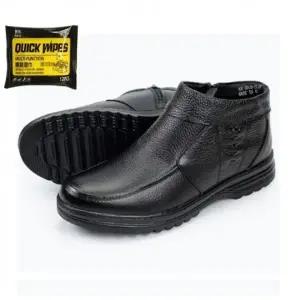 모던 남자 방한 워커 털신발 집업 겨울 보온 신발 신발 세정티슈 세트