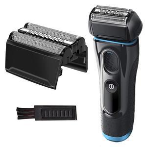 [미국배송] 브라운 전기 면도기용 52B 시리즈 5 교체 헤드 5190CC 5090 5020과 호환되는 S5 습식 및 건식 호일 커터(1대)