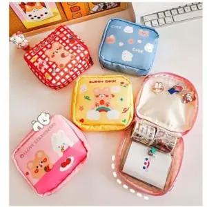 여행용 파우치 정리 수납 화장품 해외 세면 동물 이너백 도구 가방 손 (WFKCQGI)