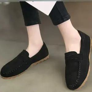 |CCS7D8C|여성용 따뜻한 기모 단화 로퍼 가을 겨울용