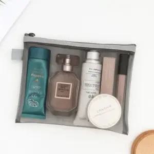 여행용 파우치 사각 지퍼백 도구 메쉬 세면 (WFKE3Y4)