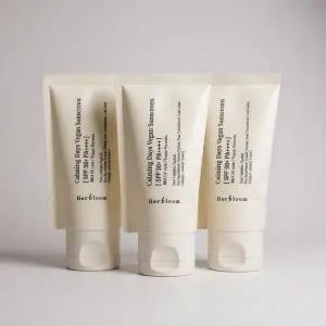 수분 선크림 허블룸 카밍 데이즈 비건 선스크린 SPF50 병풀 알로에 50ml 3개