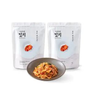 [신세계푸드](온라인) 조선호텔 썰은 배추김치 2kg(1kg2팩)