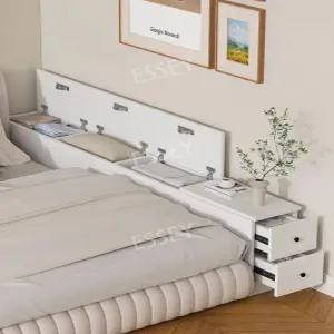 침대 다용도 옆 사이드 수납장 조립 수납 슬림 틈새장 선반 틈새