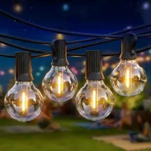 태양광 줄조명 태양열 전구 트리 정원등 LED 전등 라인 야외 조명 달빛구슬등 10구