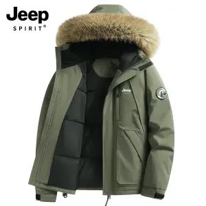 JEEP SPIRIT 남녀공용 겨울 패딩 점퍼 아웃도어 방풍 기능성 재킷