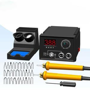 우드버닝툴 우드버닝기계 온도조절인두기 불도장 버닝 보드 납땜 펜홀더 다리미형 표준 스탬핑