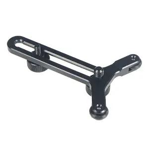 DJI 로닌 RS4 RS3 지윤 위빌 32 핸들 짐벌 퀵 릴리즈 DSLR 카메라 렌즈 브래킷용 렌즈 서포트 마운트