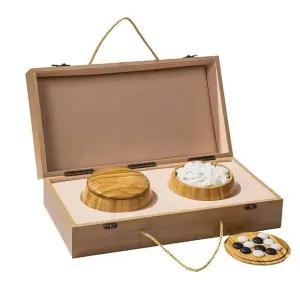 휴대용 바둑판 접이식 가벼운 경로당 바둑알 오목판