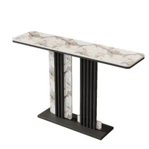 대리석 콘솔 협탁 기능 모던한 테이블 골드 인테리어