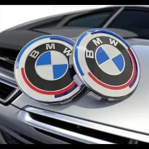 4개입 5668mm 자동차 휠 센터 허브 캡 엠블럼 로고 BMW 호환 X1 X3 X5 E90 E46 E60 F10 F30 F20 G20 E39 E9