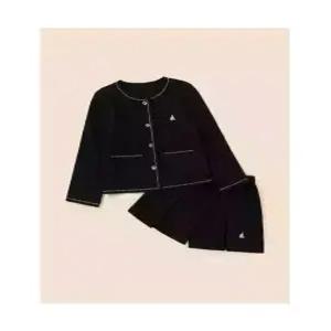 빈폴키즈 beanpolekids1 클래식 저지 트위드 재킷&치마바지 투피스 세트 블랙 BI5971G925