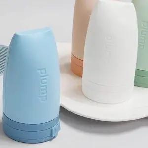 실리콘 원터치 튜브 90ml 여행용공병 로션소분튜브 WEC9FA8