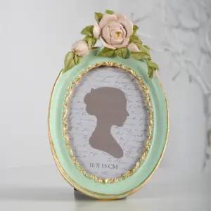 플라워민트레이디 엔틱 사진액자 4X6탁상 인테리어 소품 꾸미기 가족 성장앨범 탁상용