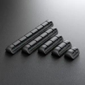 키밍 책상 케이블 고정 홀더 USB 컴퓨터 선 정리 와이어 고정클립 몰딩
