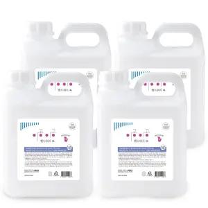 이공이공 핸드워시 베이비파우더향 4L 4개 손세정제 거품비누 핸드워시