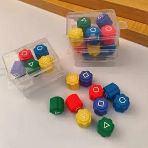 오징어게임 컬러풀 공깃돌 민속전통 공기놀이 세트 공기 공기돌 공깃돌