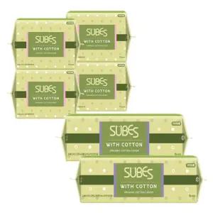 위드코튼 유기농 순면커버 생리대 대형 4팩+슈퍼롱오버나이트 2팩