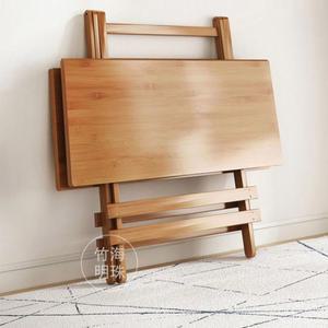 원목 접이식 우드 캠핑 원룸 발코니 식탁장 조명 공간활용 간단한 테이블