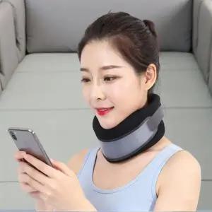 목 견인기 목보호대 거북목 교정기 경추 보호대