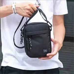 (색상 블랙)크로스백 미니 남자 보조가방 숄더백 데일리 캐주얼