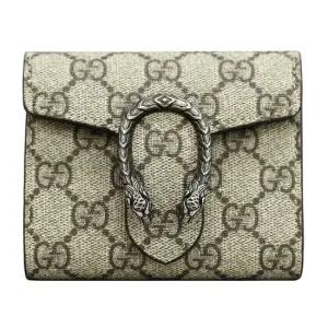 디오니소스 반지갑 베이지 에보니 627073 KHNSN 8642