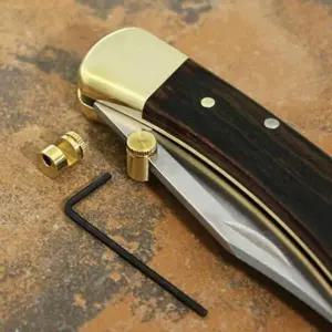 폴딩 캠핑 다용도 등산용칼 다용도칼푸셔 다용도칼조립 안전고리 diy