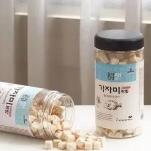 강아지 고양이 영양 간식 동결건조 가자미 트릿 WFGWTKC