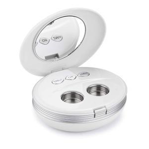 콘택트렌즈 클리너 기계, USB 충전기를 갖춘 블룸웨이 클리너, 소형 및 휴대용, 장착형 소프트 렌즈, 하드 콘택트렌즈, 컬러 RGP 렌즈 OK