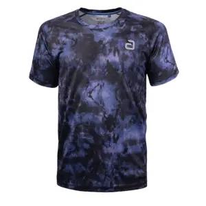 안드로 땀 배출 우수 남녀공용 탁구 상의 블랙 블루 스포츠티셔츠 편리한 탁구반팔유니 구기종목유니폼