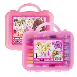 동아 크레파스18색(핑크)