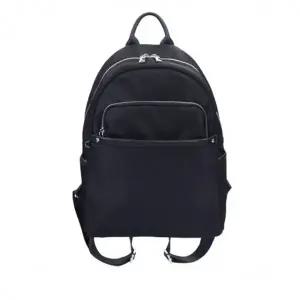 여성 데일리 백팩 소가죽 방수원단 블랙가방