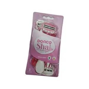 도루코 샤이 바디 면도기 크리미 교체형 버튼 보습용 WEE95AA