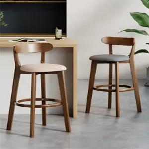 잘고른샵 아일랜드식탁의자 아일랜드의자 바스툴 바체어 바의자 아일랜드체어 원목의자 식탁의자